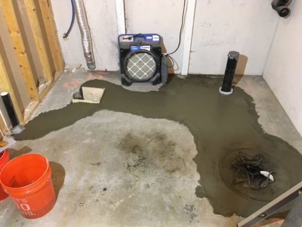 basement bathroom ejector pump