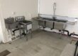 commercial kitchen plumbing setup with multiple sinks installed in spokane garland area