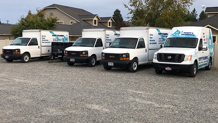 licensed plumber servicing a home in rathdrum idaho