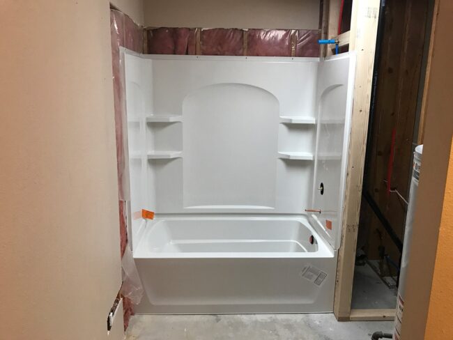 shower installation in post falls