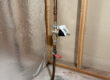 pressure reducing valve installed on residential water main in Spokane
