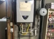 Takagi tankless water heater installed on residential plumbing system